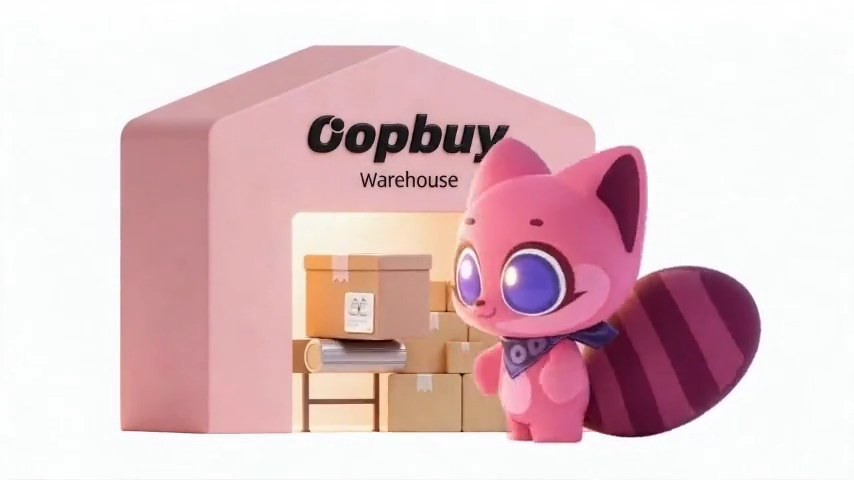 Warehouse mascot with parcels